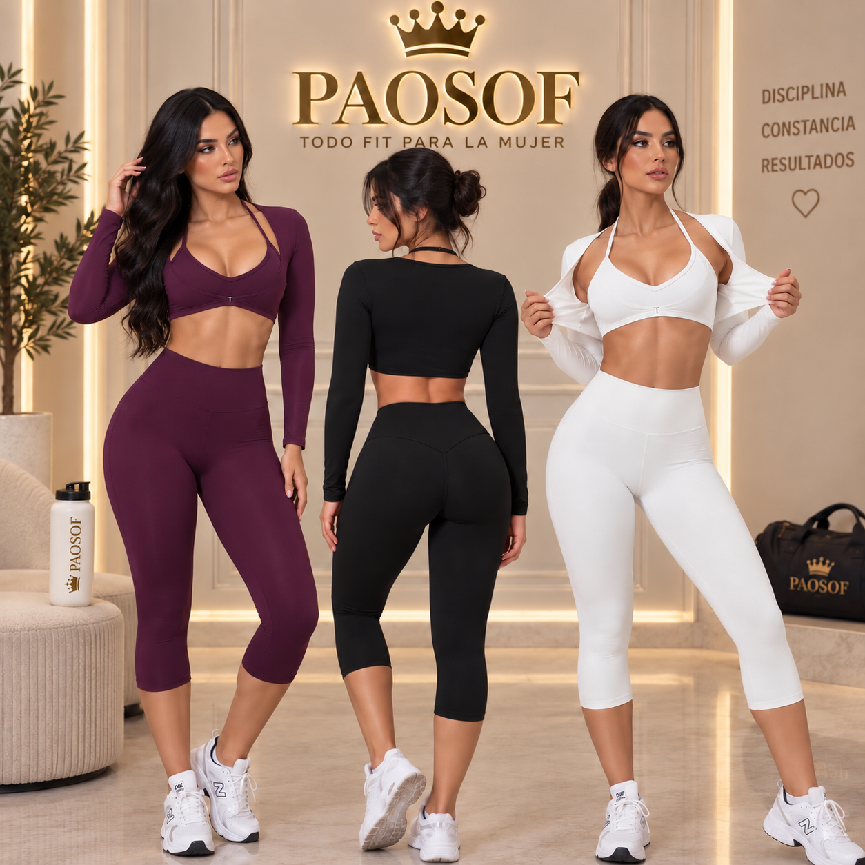 Conjunto 3 piezas capri