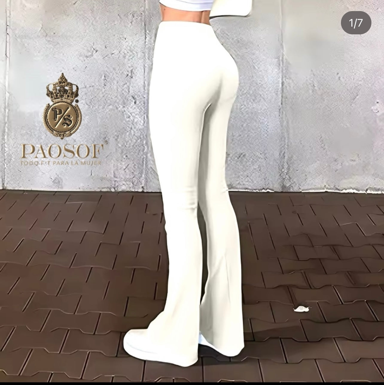Leggins acampanado