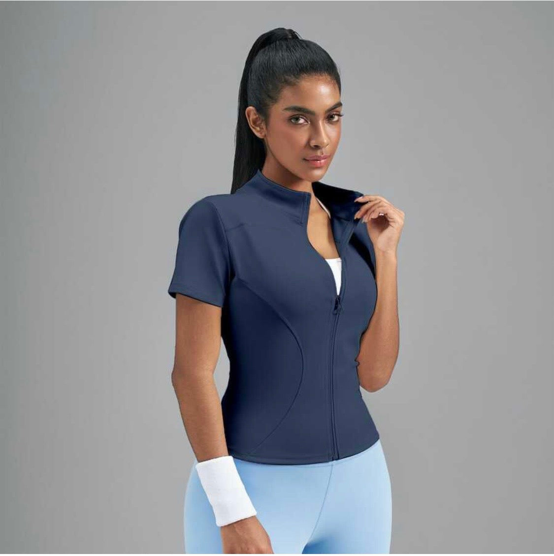 Blusa zipper