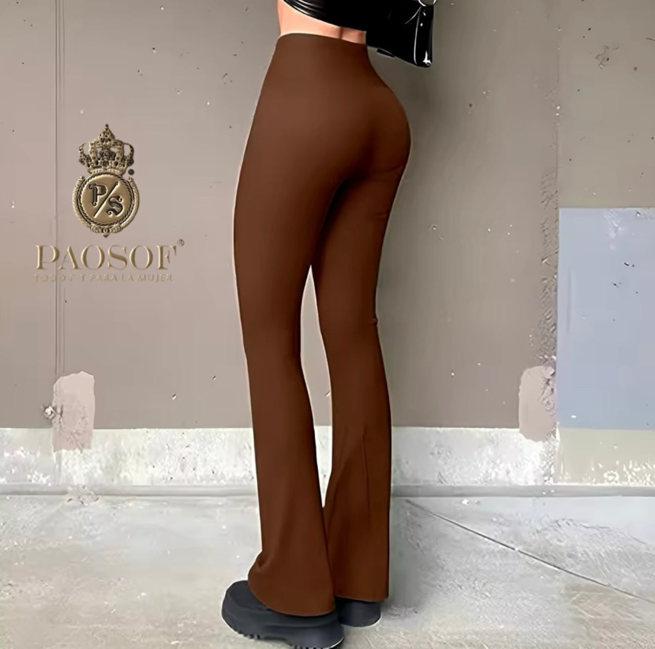 Leggins acampanado
